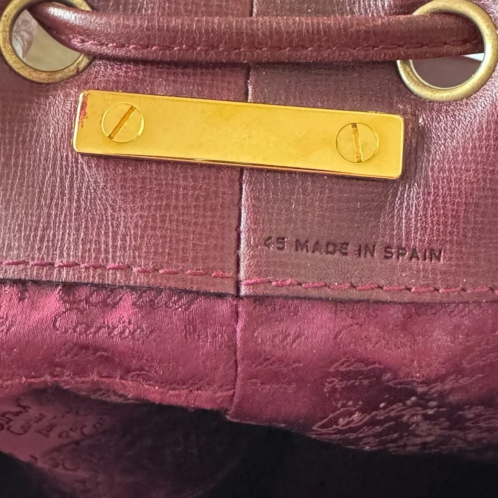 Cartier Vintage Calfskin Bucket bag with card and COA - Picture 6 of 17